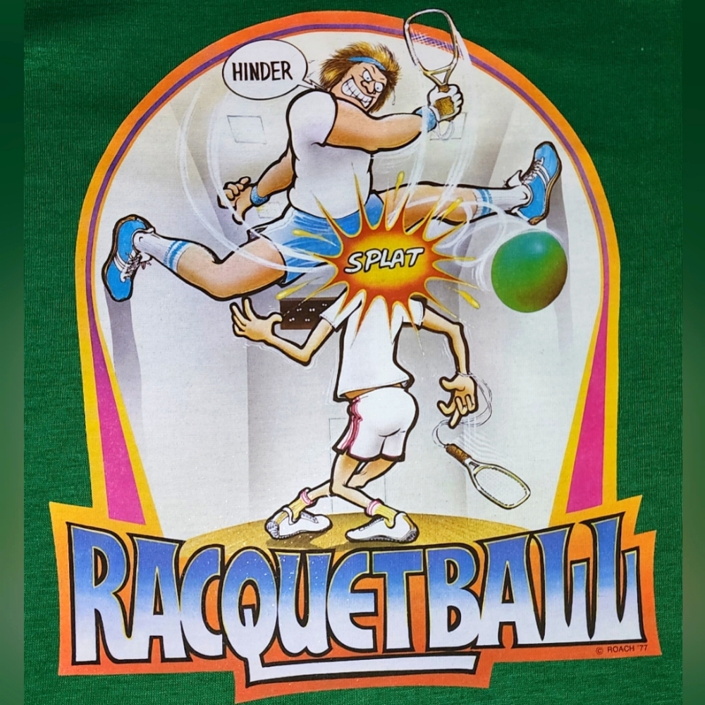 SUPER RARE FIND!!!! NWOT 1977 VINTAGE ROACH GRAPHIC ON VINTAGE DOWNERWEAR TEE!!!